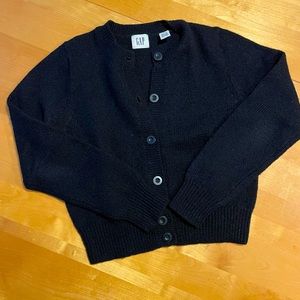 Gap Black Button Down Cardigan Size Small